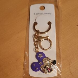 Disney Mickey Keychain Or Bag Charm